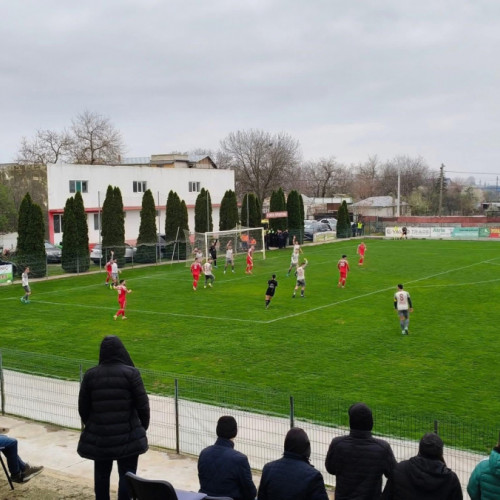 Sporting Liesti câștigă derbiul județean în fața Unirii Branistea