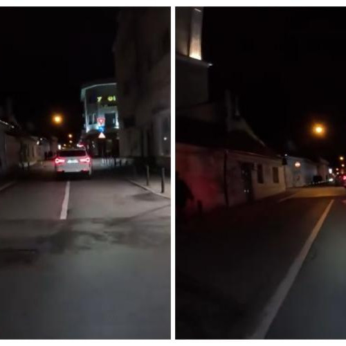 Șofer clujean ignoră indicatoarele rutiere și face viraj ilegal în centrul orașului