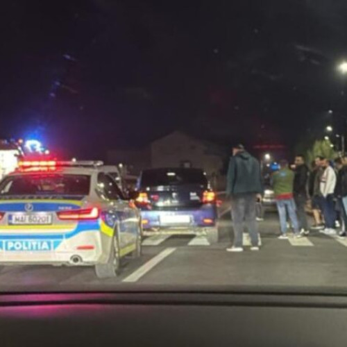Accident rutier în Golesti: Un pieton a fost acroșat de mașină
