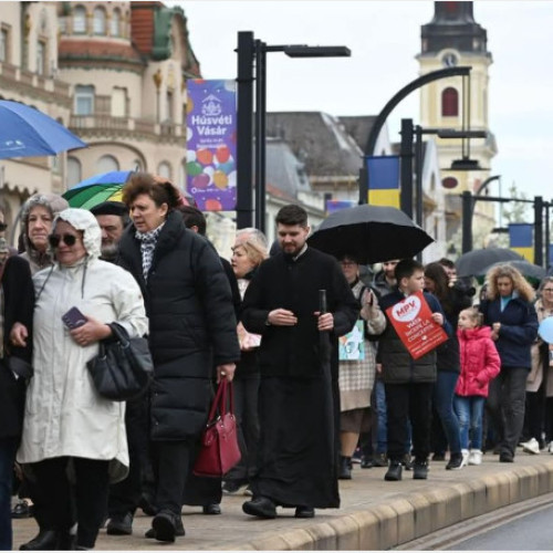 Marsul pentru viață din Oradea a reunit sute de participanți