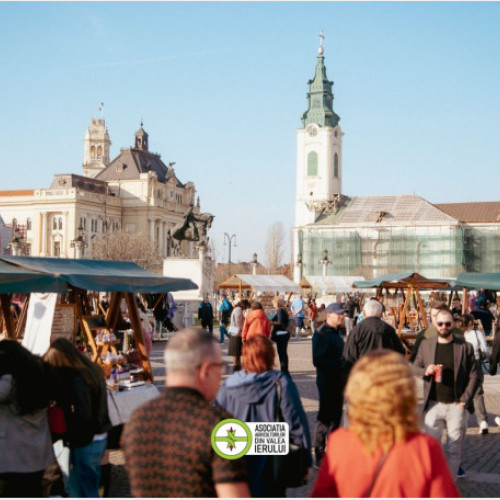 Târgurile producătorilor bihoreni continuă să atragă vizitatori
