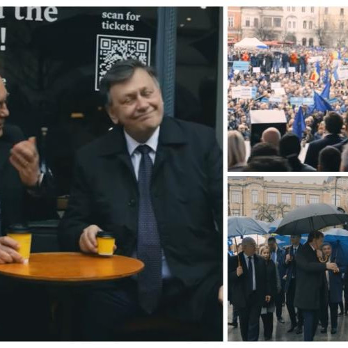 Crin Antonescu, întâlnire electorală de succes la Cluj-Napoca