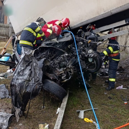 Accident mortal în Botoșani: un șofer și-a pierdut viața
