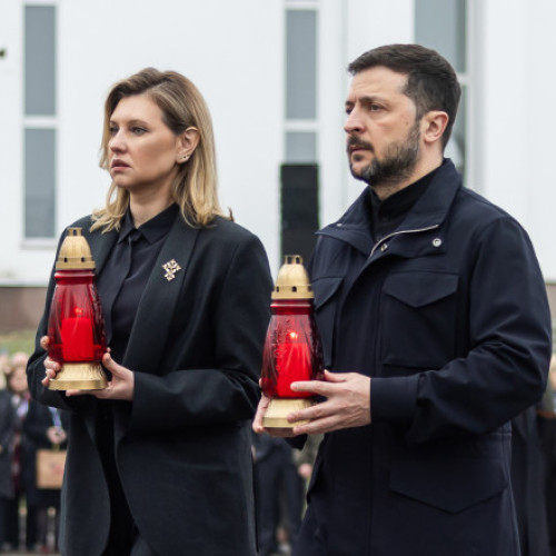 Volodimir Zelenski marchează trei ani de la eliberarea orașului Bucea