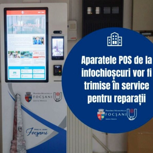 Focșănenii nu mai pot plăti impozitele la infochioscuri