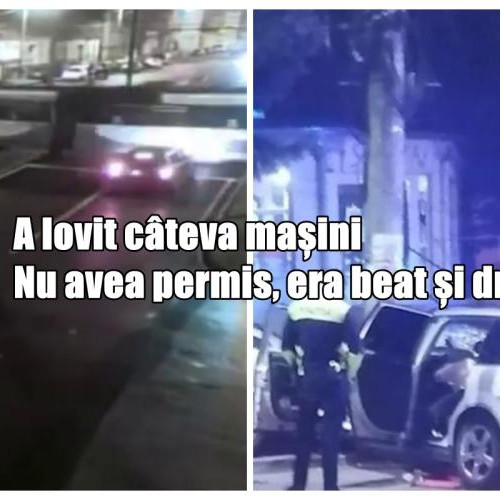 Tânăr din Republica Moldova reținut în Cluj-Napoca pentru conducere fără permis și sub influența alcoolului