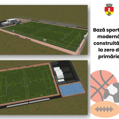 Municipalitatea din Piatra Neamț anunță construcția unei baze sportive moderne