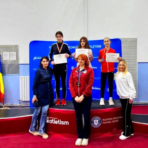 Sportiva Sonia Ilie strălucește la Campionatul Național de Atletism