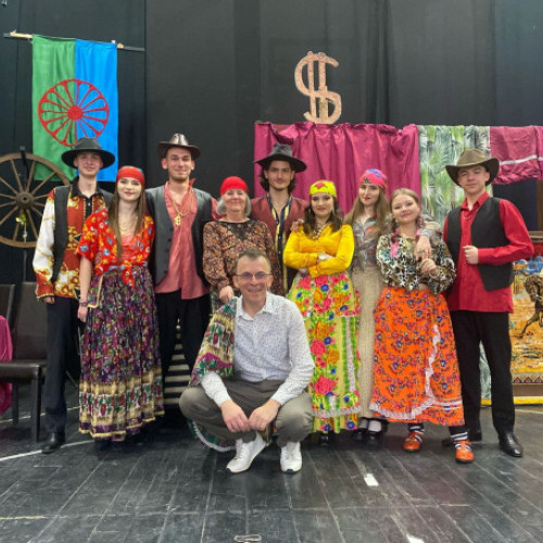 Trupa TincART a prezentat comedia muzicală "Rapirea din Cioclovina"