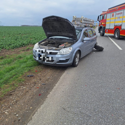 Accidente pe DN 2 - E 85: Patru persoane rănite