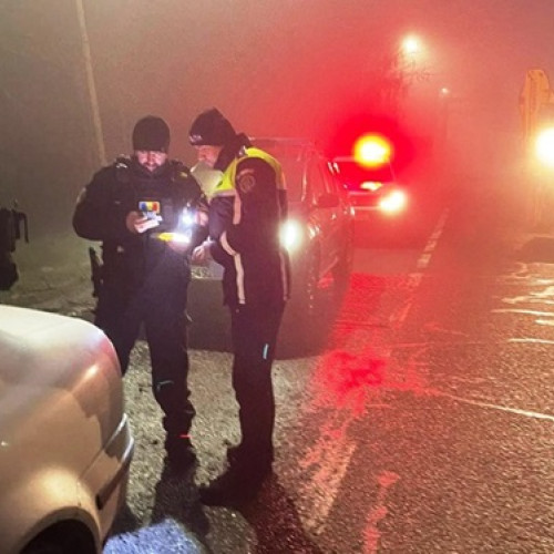 Incident rutier la Mangalia: Bărbat surprins conducând fără permis