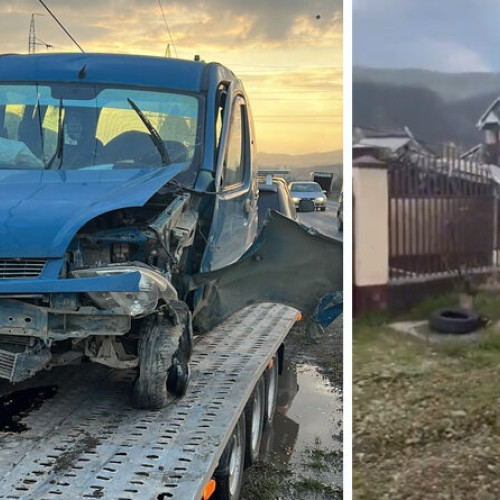 Accident pe DN10 la Cândești