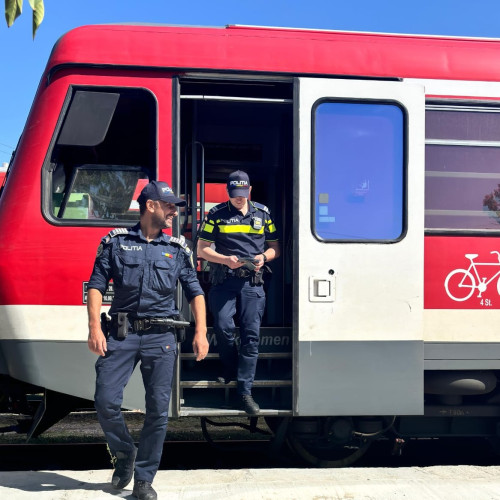 Acțiune a Poliției Transporturi pentru prevenirea faptelor antisociale