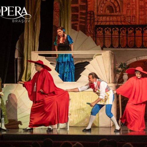 Spectacolul "Barbierul din Sevilla" la Opera Brașov - toate biletele s-au vândut!