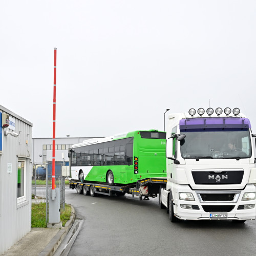 Livrarea primelor autobuze electrice pentru Sibiu