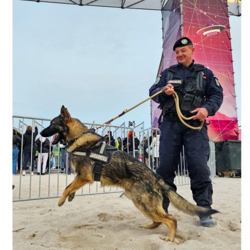 Surprize pentru copii la evenimentul organizat de Jandarmerie