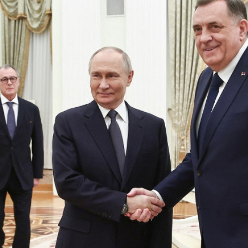 Putin îl primește pe liderul sârbo-bosniac Milorad Dodik la Kremlin