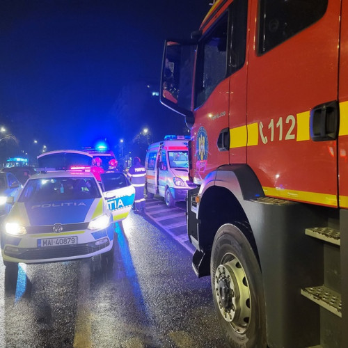 Intervenție de urgență după un accident în Constanța