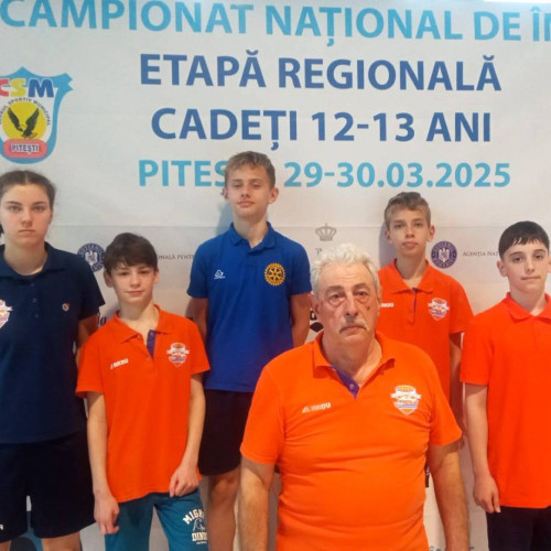 Rezultate remarcabile pentru CSM Târgoviște la competiția regională de înot