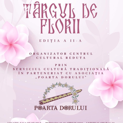 Târgul de Florii 2025 va aduce 24 de meșteșugari populari la Brașov