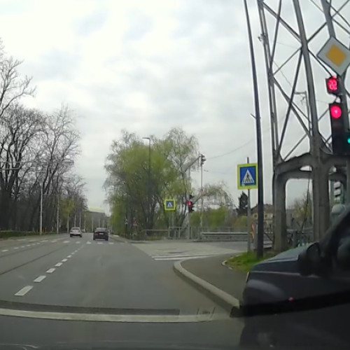 Sofer agresiv pe Splaiul Independentei din Cluj-Napoca