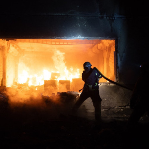 Atacuri cu drone în Ucraina: Un mort și zece răniți