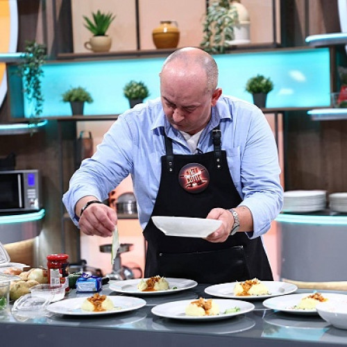 Sătmăreanul Laszlo Veiszenbacher impresionează la "Chefi la Cuțite"