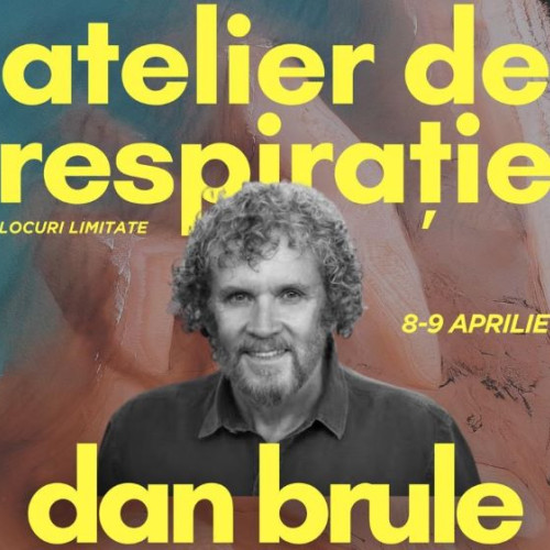 Dan Brule, expert în tehnici de respirație, va holding un workshop la Brașov