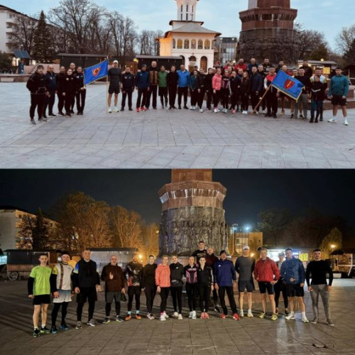 Alergările de grup continuă la Focșani cu prezența Mirelei Roman