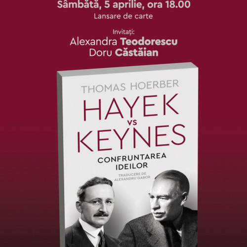 Lansarea volumului "Hayek vs Keynes" la Librăria Humanitas Galați