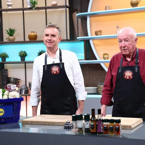 Marius și Marius Bicu jr. au participat la Chefi la Cutite