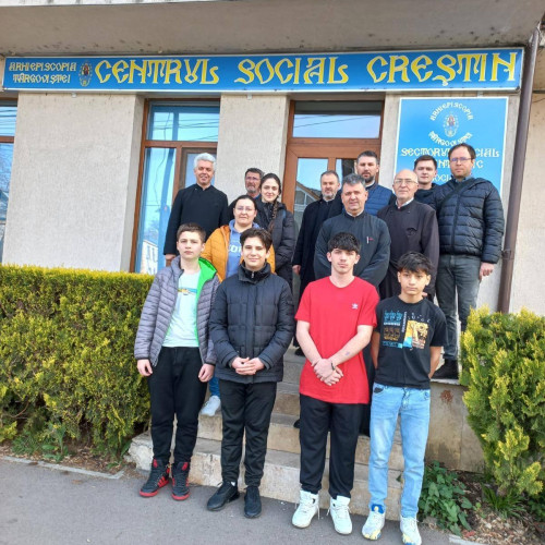 Produse igienico-sanitare donate Centrului Social Crestin din Târgoviște