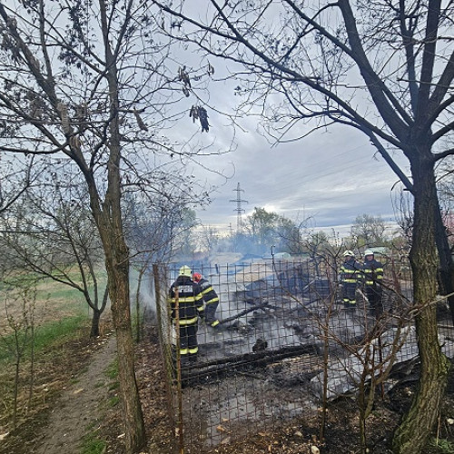 Incendiu pe strada Jubileului din Satu Mare, fără victime