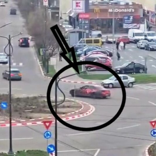 Derapajele unui șofer imprudent în Focșani