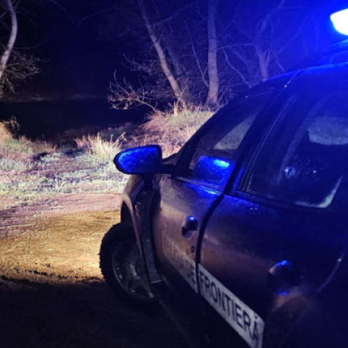 Tentativă de trecere ilegală a frontierei în județul Botoșani
