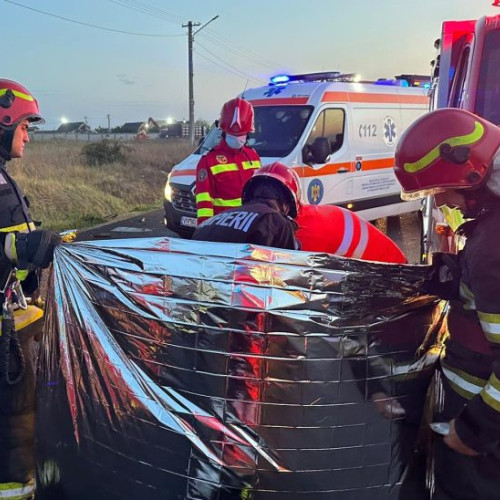 Accident rutier pe DN2-E85 în comuna Pufești