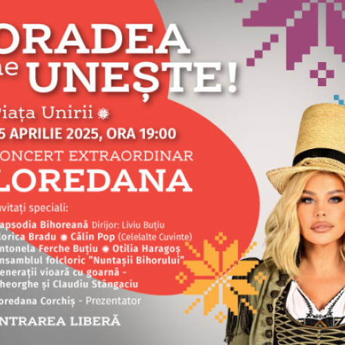 Concert extraordinar la Oradea pentru a sărbători 106 ani de administrație românească