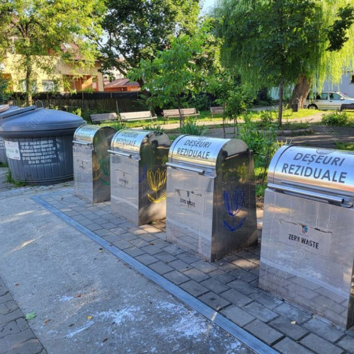 Bistrița va avea 190 de insule ecologice amplasate până la sfârșitul anului