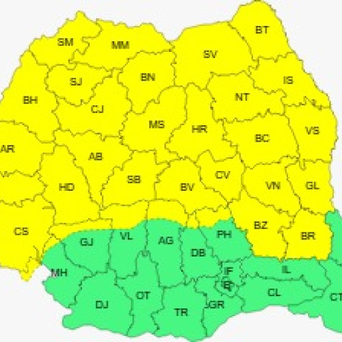 ANM a emis o informare meteorologică pentru perioada 5-7 aprilie 2023