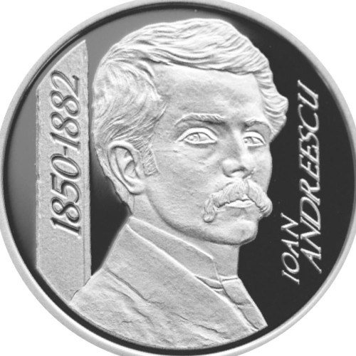 Banca Națională a României lansează o monedă din argint dedicată lui Ioan Andreescu
