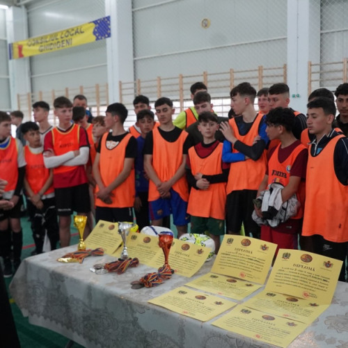 Campionatul școlar de fotbal "Tinerețe și credință" s-a desfășurat la Ghidigeni