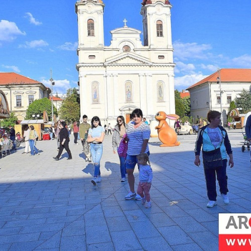 Încep pregătirile pentru Târgul de Paște la Arad