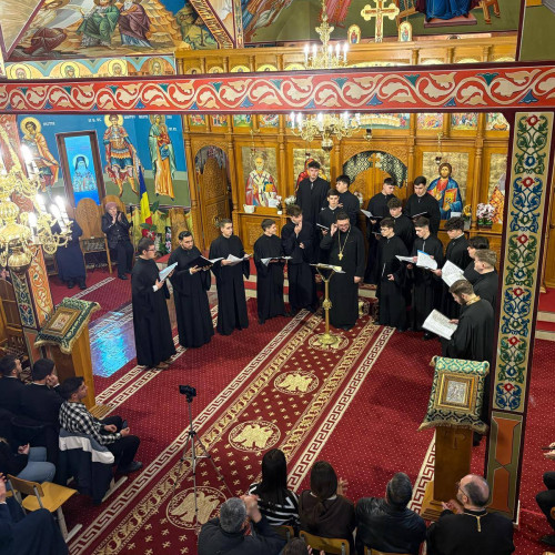 Seara duhovnicească la Seminarul Teologic din Târgoviște