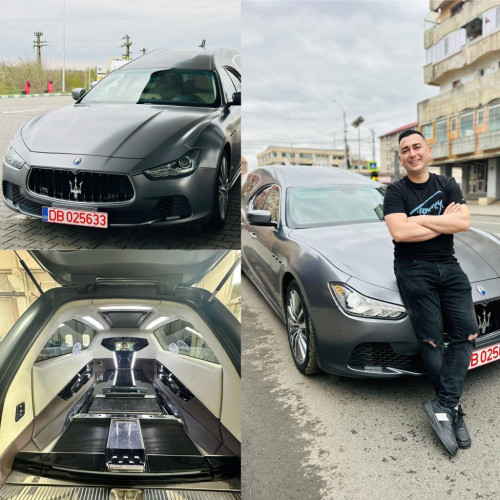 Târgu-Jiu introduce prima limuzină funerară Maserati Ghibli din județ
