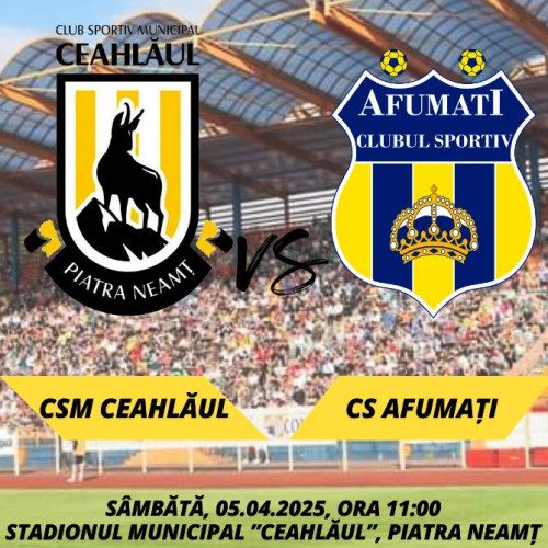 CSM Ceahlăul își începe play-out-ul cu un meci important