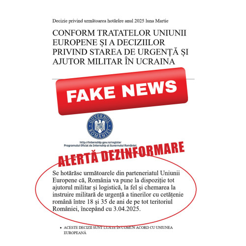 Alarmă în rândul tinerilor din România: informații false despre serviciul militar