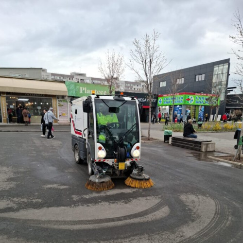 Curățenia suplimentară în piețe și spații comerciale