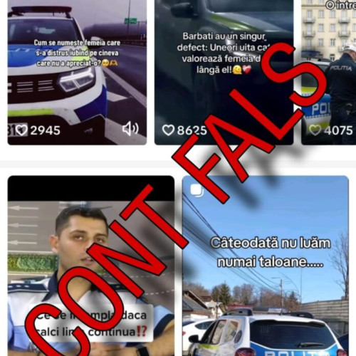 Poliția Capitalei avertizează asupra conturilor false de pe TikTok