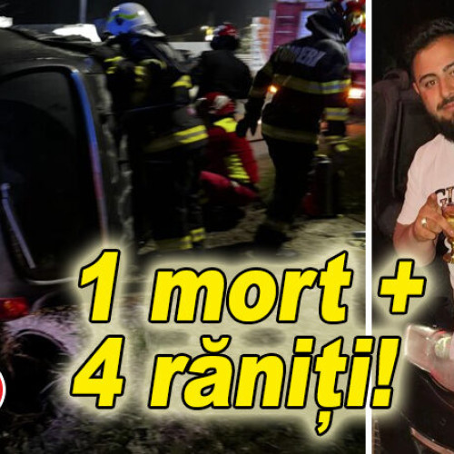 Accident grav la Calvini: Cinci tineri rromi implicați