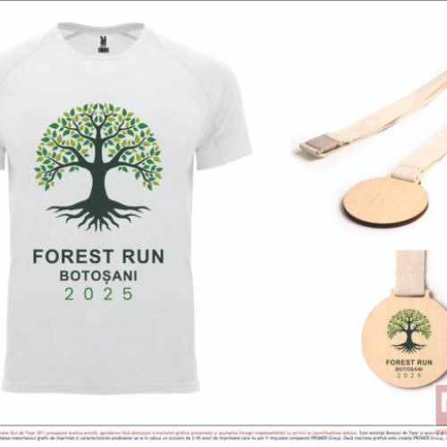 Padurea Rediu din Botosani va gazdui Competitia FOREST RUN BOTOSANI